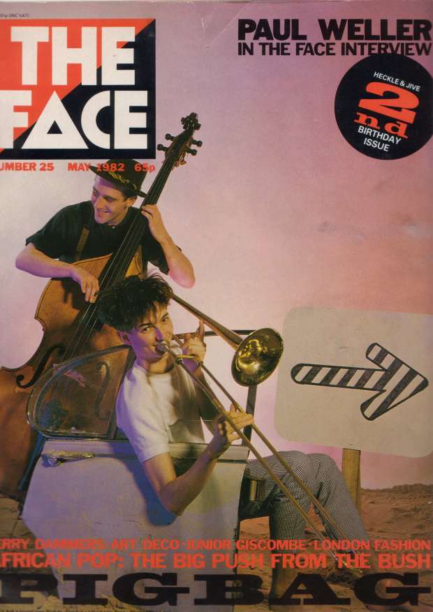 Simon and James on the front cover of The Face - May 1982 